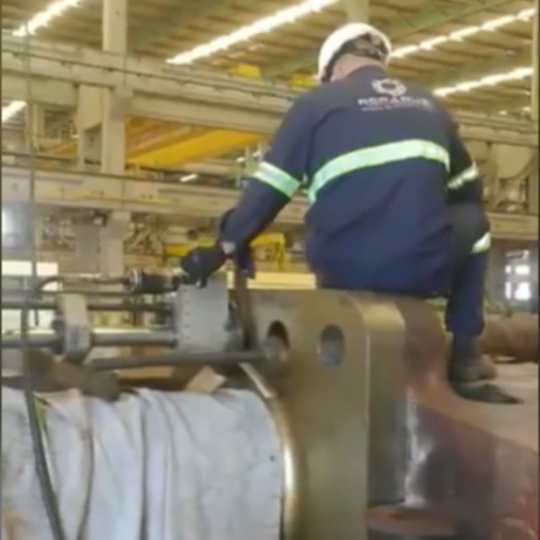 Reparusi - Soluções em usinagem de campo indutrial, petroleo, gás, textil